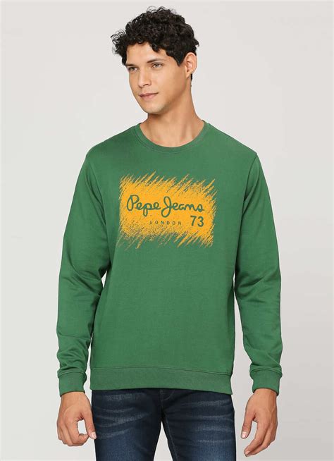 Brand Carrier Full Sleeve Sweatshirt | Pepe Jeans India