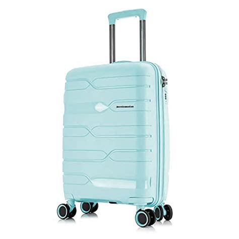 Buy Nasher Miles Paris Hard-Sided Polypropylene Pastel Green Trolley ...