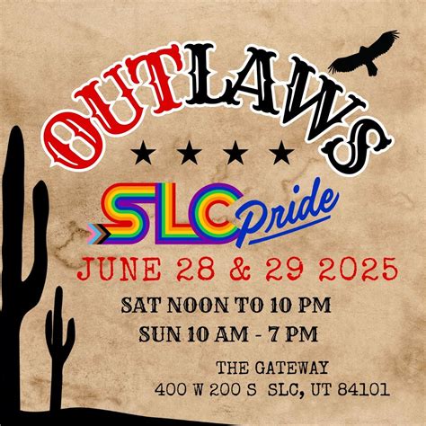 SLC Pride Festival, The Gateway, Salt Lake City, 28 June 2025 | AllEvents