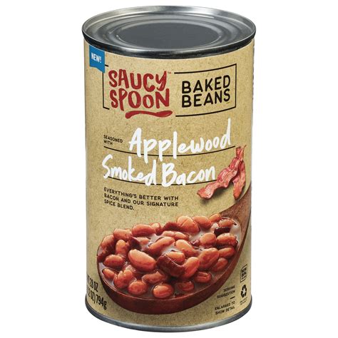 Saucy Spoon Baked Beans Applewood Smoked Bacon - Shop Beans & legumes ...