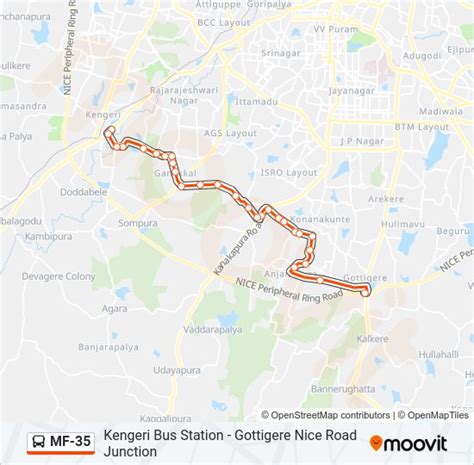 MF35 Route: Schedules, Stops & Maps - Kengeri Bus Station (Updated)