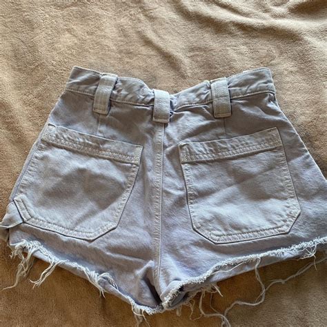 Patel purple denim shorts! - Depop