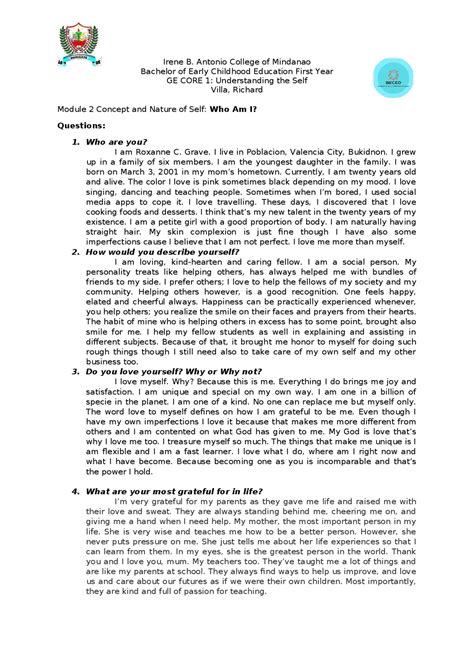 Image result for Self Module Explained