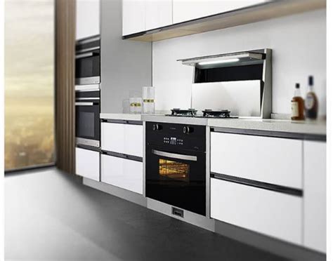 欧诺尼集成灶产品图片 现代风格厨房装修效果图_品牌产品-橱柜网