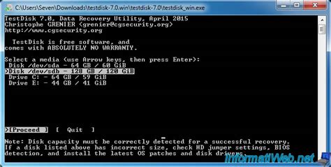 TestDisk Tutorial Partition 的图像结果