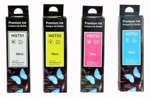 greencom Laserjet Black + Tri Color Combo Pack Ink Bottle - greencom ...