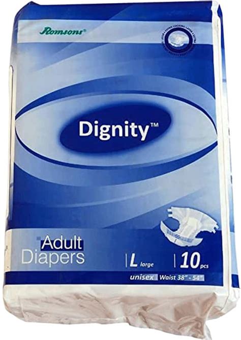 Buy ROMSONS DIGNITY ADULT M DIAPERS 10 Online & Get Upto 60% OFF at ...