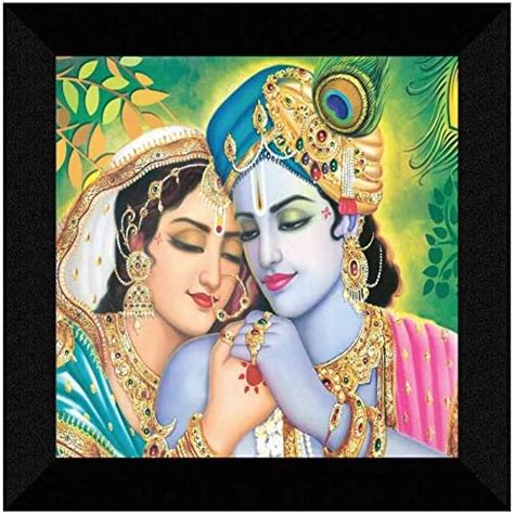 SAF paintings Radha Krishna Modern Art UV Coated Home Decorative Gift ...