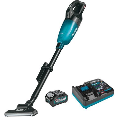 MAKITA, 9 in Cleaning Path Wd, 42 cfm Air Flow, Upright Vacuum Cleaner ...