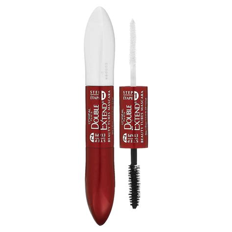 L'Oréal, Double Extend Beauty Tubes Mascara, 575 Blackest Black, 0.33 ...
