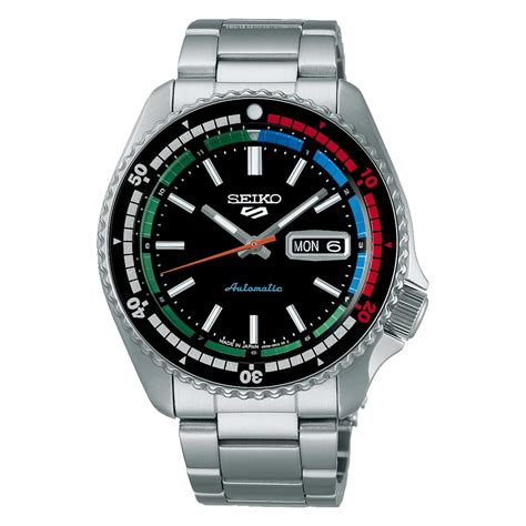 Seiko 5 Sports Retro Color Collection Special Edition Men's Watch SBSA ...