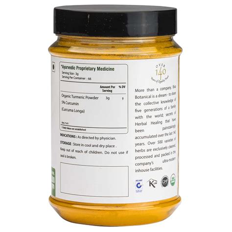 Buy BIXA BOTANICAL HALDI POWDER, FOR ALLERGY & INFECTION, EXTERNALLY ...