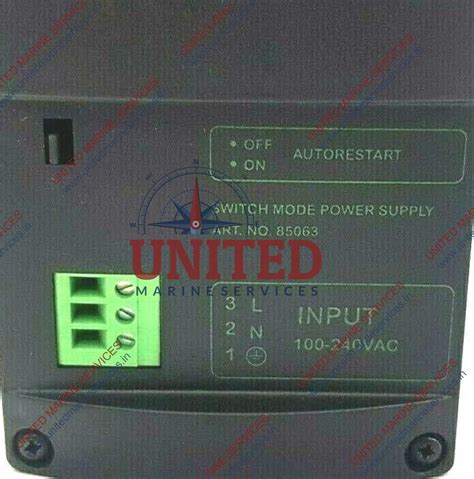 MURR SWITCH MODE POWER SUPPLY MCS20-115-230/24C | United Marine Services