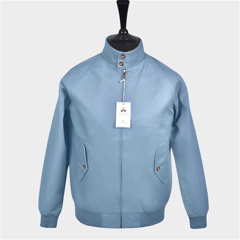 Light Steel Blue Harrington - Real Hoxton