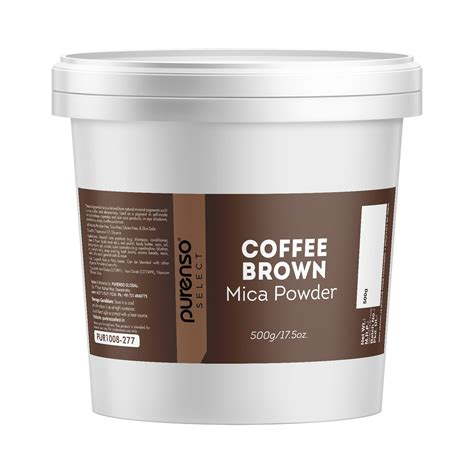 Coffee Brown Mica Powder - Purenso Select