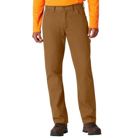 Dickies Fleece Lined Duck Pants Black EU843-RBD3230 | Zoro