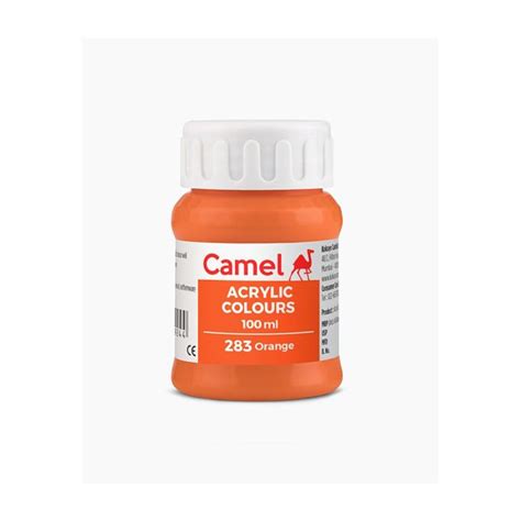 Camel Acrylic Colours Ultra Range 100 ML - Orange | Art Lounge