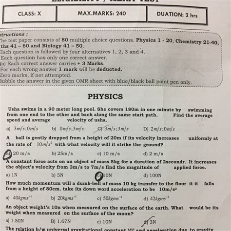 Usha swims in a 90 meter long pool. She covers 180 m in one minute by ...