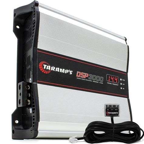 Buy Taramp's DSP 3000.1 3000 Watts-RMS Compact Car Amplifier Digital ...