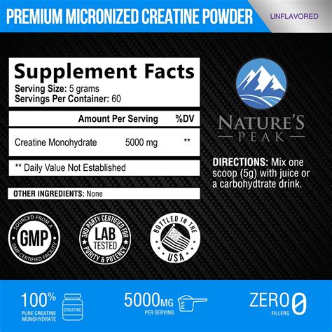 Nature's Peak Creatine Mo...B0BLHZN7X5 | Encarguelo.com.ec