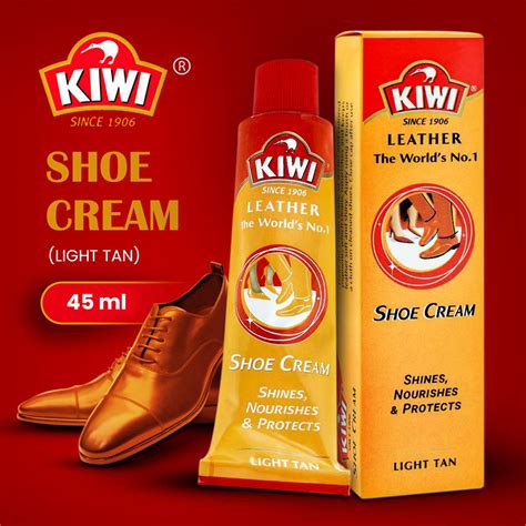 Kiwi Shoe Cream - Shoe Cream Tube - Shoe Polish Cream - Instant Shine ...