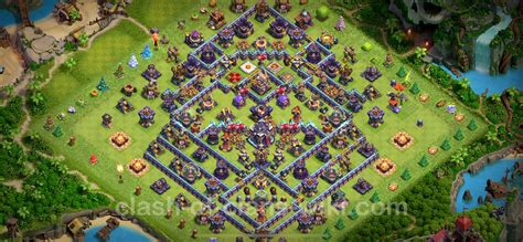 Die Anti 2 Sterne Base Rathaus Level 15 + Link, Hybrid - COC Clash of ...