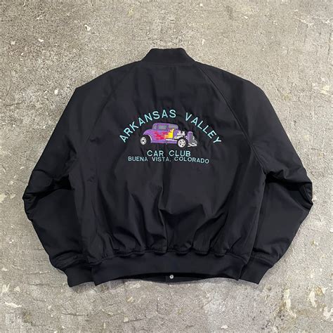 old Westark "ARKANSAS VALLEY CAR CLUB" snap blouson【仙台店】 | What’z up