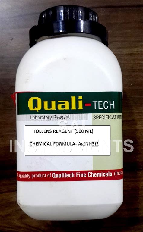 QUALI-TECH CHEM TOLLENS REAGENT (125 ML) : Amazon.in: Industrial ...