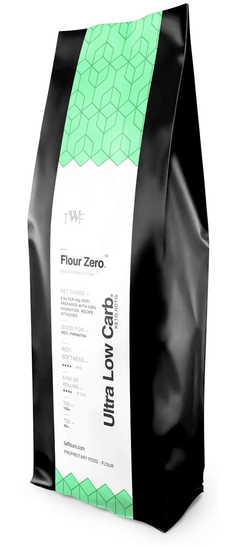 Buy TWF Flour Zero (Keto Atta) , 1kg , Ultra Low Carb | Less than 1g ...