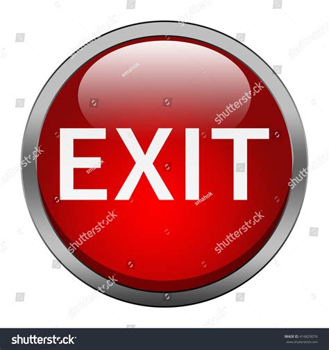 Image result for Exit Button Jpg