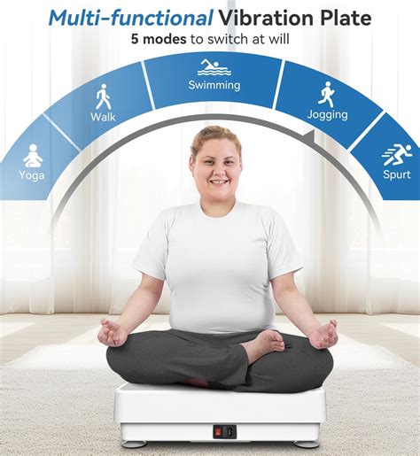 POWET Vibration Plate Exercise Machine for Weight India | Ubuy