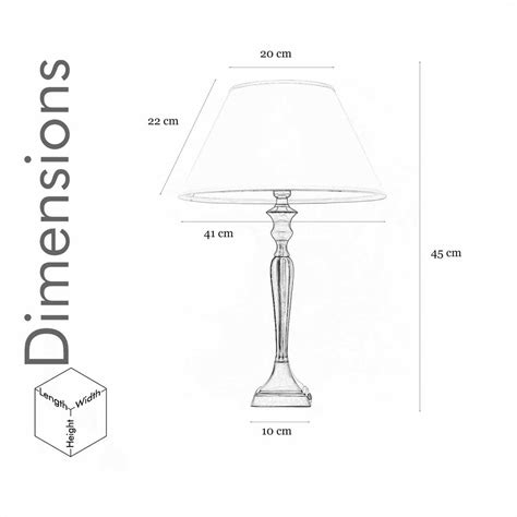 VIKING Antique Brass Table Lamp With White Cotton Shade – KAPOOR-E ...