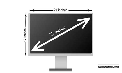 Image result for Computer Monitor Dimensions