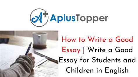 Image result for Write Good Essay