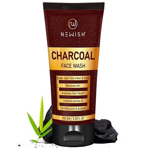 Newish Charcoal Face Wash, 100 gm Price, Uses, Side Effects ...