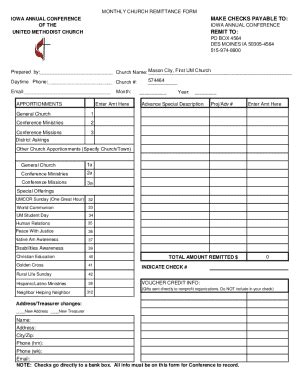 IA Annual Conference Of The United Methodist Church Monthly Church ...