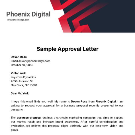 Image result for Approval Letter Example