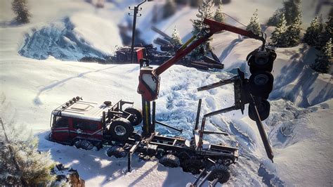 Image result for Snow Runner Log Trailer