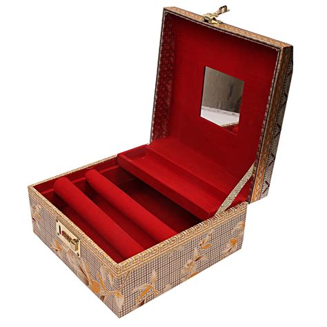 Kuber Industries Wooden Vanity Box with Lock System|Bangle Box|Makeup ...