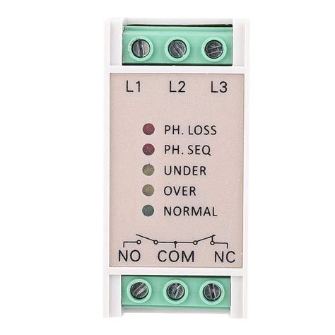 Buy 415VAC Three-phase power relay, 5A Voltage monitoring relay ...