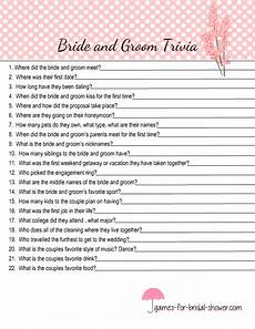 Wedding Quiz Printable by Free Printable And Groom Trivia Quiz Wedding Quiz Printable