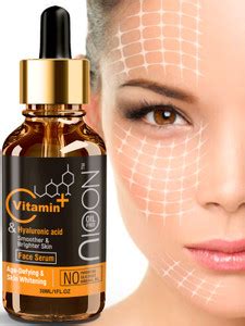 NIOON Vitamin C Face Serum Anti Aging Skin Brightening Face Natural ...