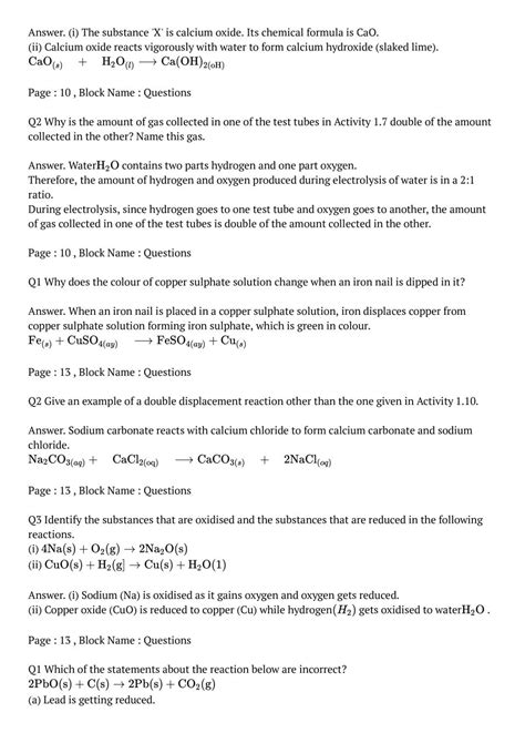 Image result for Class 10 Science Chapter 1 Complete