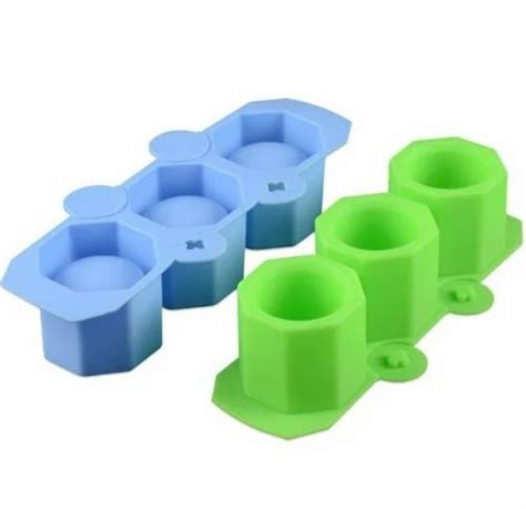 PLANTER MOLD - SILICOMOLDS - 3 in 1 PLANTER / ICE SHOT GLASS/CONCRETE ...