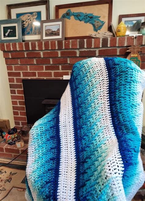 Image result for Ocean Shell Blanket Pattern