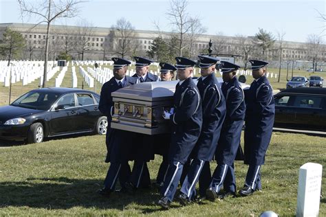 Air Force Honor Guard female pallbearer honored to serve > Joint Base ...