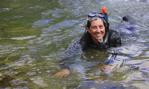 Sarah Gallagher snorkeling | FWS.gov