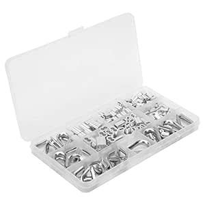 Rope Thimble, Rust Resistant M1.2‑M5 Corrosion Resistant Crimping Loop ...