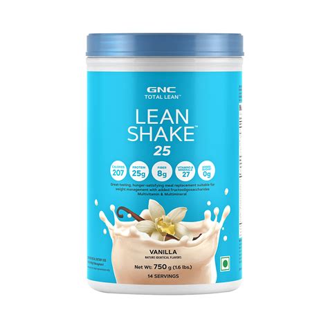 GNC Total Lean Shake 25 Vanilla | 30 Minutes 24/7 Delivery