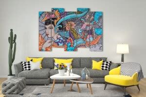 trust style interiors MDF Art Multiple Art Texture MDF Wall Paintings ...